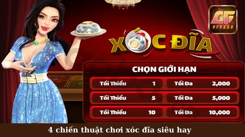 4 chiến thuật chơi xóc đĩa siêu hay